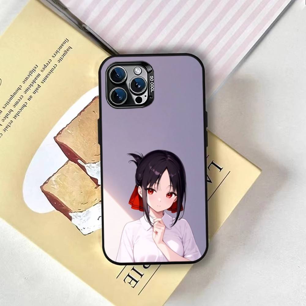 Kaguya-sama Kaguya Shinomiya Phone Case For iPhone 17,16,15,14,13,12,11 Plus,Pro Max,XS,Colorful Silver Phone case Funda Cover