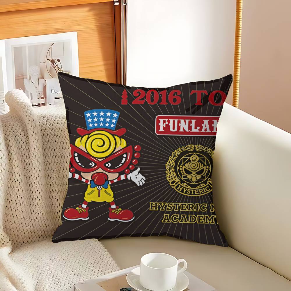 Japan Fashion Hysteric Mini Pillow Gift Home Office Decoration Pillow Bedroom Sofa Car Cushion CoverPillow Case