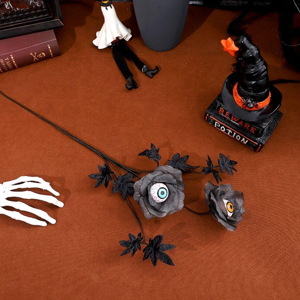 Unique Eyeball Fake Flower Scary Artificial False Flowers Creative Halloween Flowers  Festive
