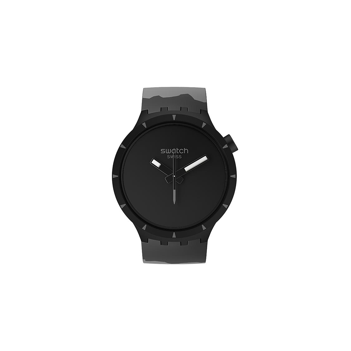 SWATCH Men 47mm Black Watch SB03B110 SB03B110 SB03B110