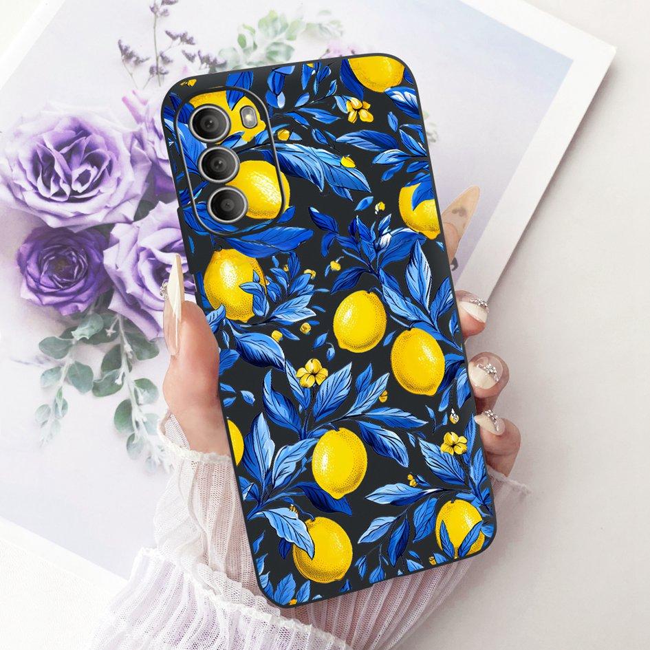 Hülle Für Motorola Moto G51 5G Cover XT2171-2 XT2171-1 Beliebte Blume Weiches TPU Silikon Handyhülle Für Moto G31 G71 5G G 51 Schale