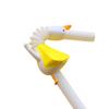 Cartoon Plastic Drinking Straws Animal Goose Animal Long Straw Drinking Tube  for Kitchen & Bar
