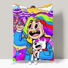 Rapper 6-6ix9ine Blanket Design Lightweight  For Dorms, Naps, Living Room, Office,Sofa,All-Season