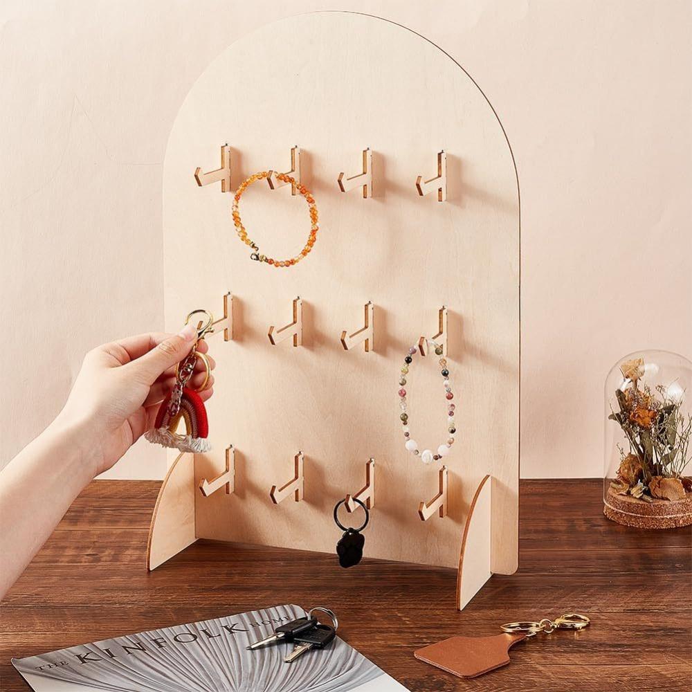 Detachable Earring Display Rack Arch Necklace Display Stand Durable Ring Holder  Activity Display