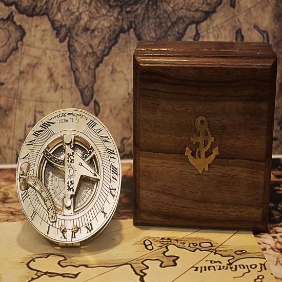 Franklin Murphy Aluminium Table Clock Desk Decor, Timeless Elegance  Unique Gift for Him or Her.