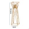 Tick Golden Candelabra Tea Light Holder Top Centerpiece Decor for Holiday, Party, , Wedding