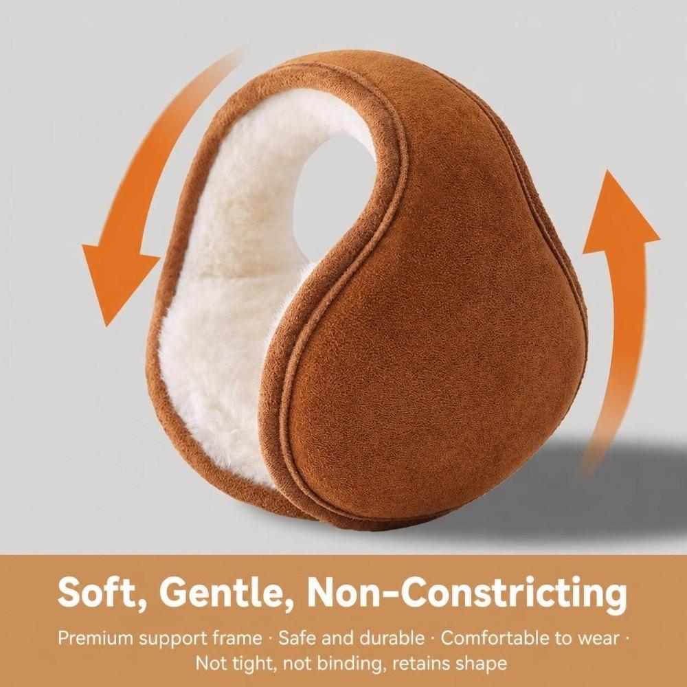 Warm Velvet Ear Muffs Thicken Padding Winter Earmuffs New Thicken Ear Covers  Men Women