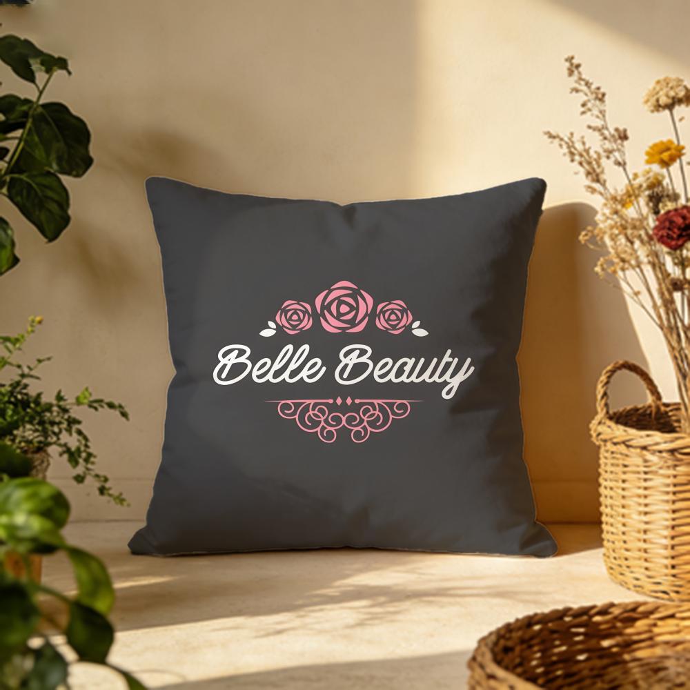 Fashion BBelleiou Cushion Cover Versatile DoubleSided Pillow Case Fit for Sofa Bed Car Daily Decor