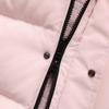 2025 Kids' Fashionable Mid-Length Hooded Down Jacket - Thickened White Duck Down for Girls