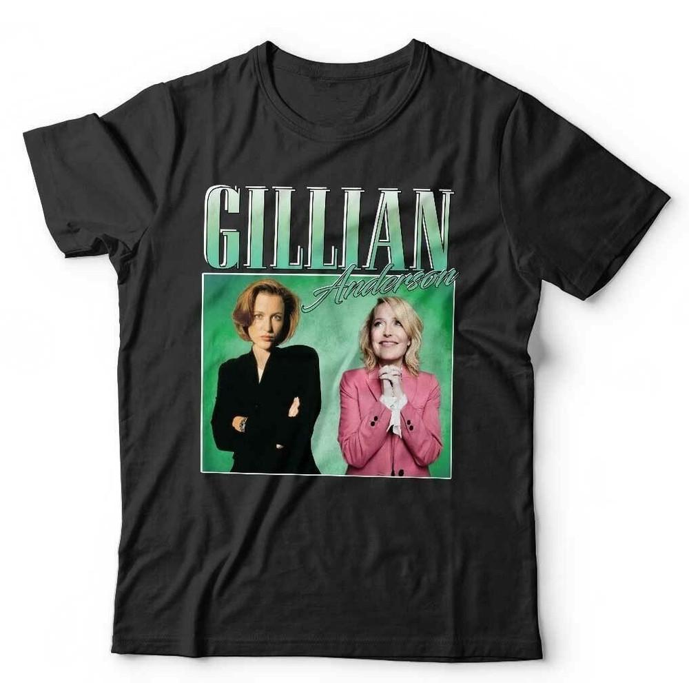 Gillian Anderson Tričko Ocenění Unisex Pocta Návrat do minulosti Akta X Koruna