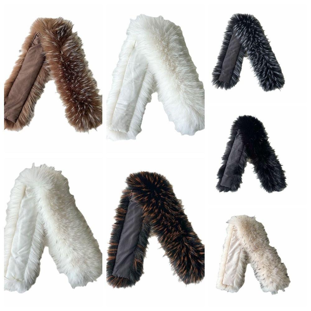 Detachable Collar Faux Fur False Collar Imitation Fur Artificial Fur Collar Faux Fur Collar Winter