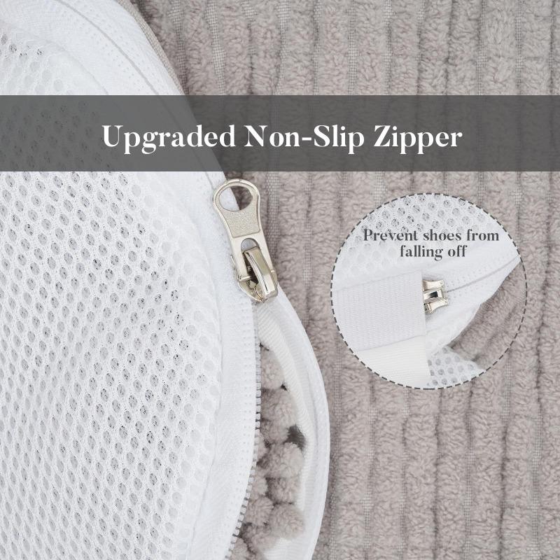 1PAIR upgraded lazy shoe washing bag, washing machine cleaning bag, convenient anti-deformation cleaning, multi-purpose sports shoes