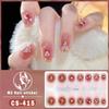 Christmas Waterproof No-bake Gel Nail Polish Film Full Sticker European and American Style Nail Film Sticker Nail Film Sticker