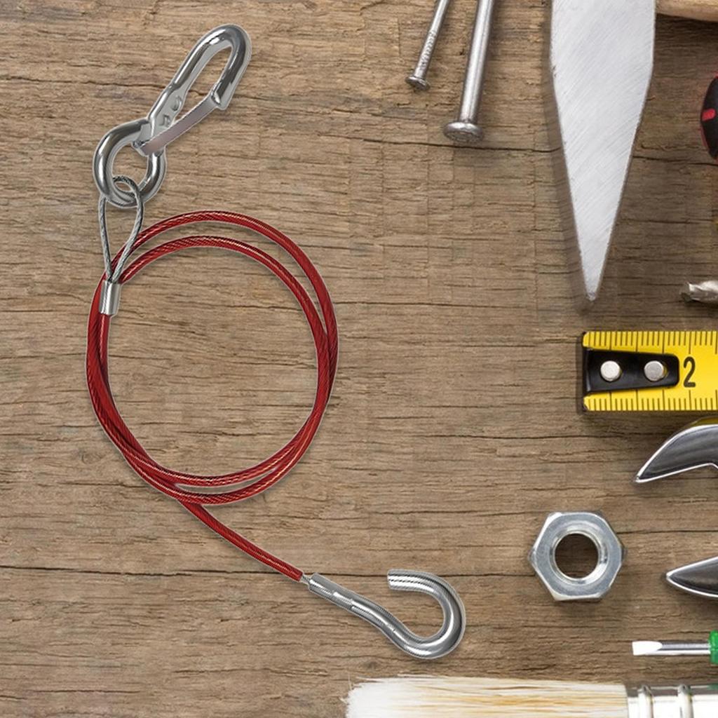 Car Winch Rope Stainless Steel Towing Wire Safety Trailer Winch Wire For Travel Car Sedan Taxi Cargo RV Motorcycle Marine