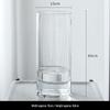 Elegant Transparent Glass Vase for Home Décor – Large Straight Tube Design for Floral Arrangements