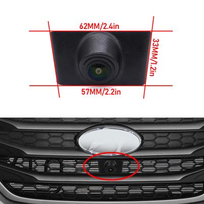 AHD 1080P Fisheye CCD Car Front View Parking Positive Logo Camera For Hyundai IX35 2010 2011 2012 2013 2014 2015 Waterproof