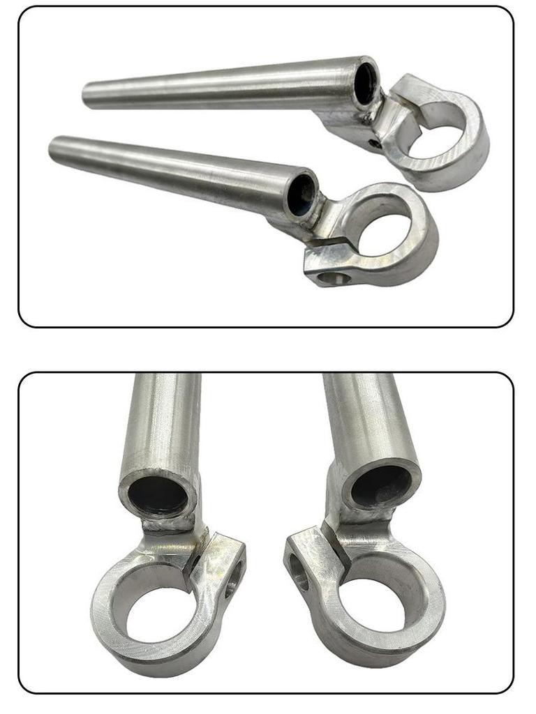 Durable Aluminum Alloy Welded Handlebar Accessories for RS150 Motorcycle