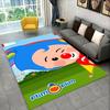 Süßer plim plim Cartoon Rutschfester Bereichsteppich für Wohnzimmer, Schlafzimmer, Spielzimmer, Weiche Teppichbodenmatte Heimdeko Teppich Zimmergeschenk