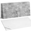 PVC Tiles with Motif Easy Decoration for Dining Room Stone Tile Pattern 6X60X30 Cm