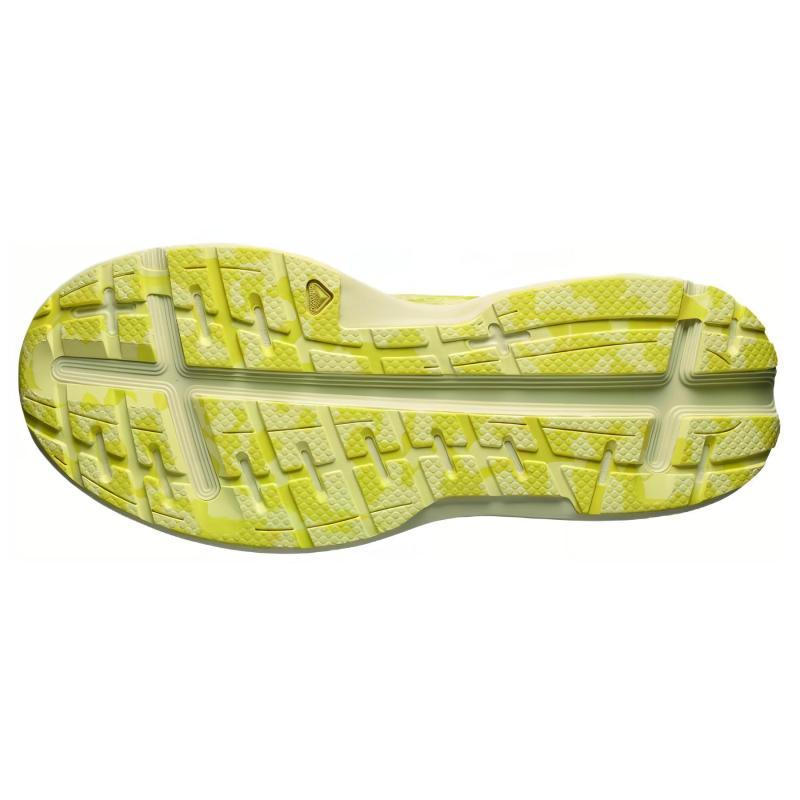 SALOMON AERO GLIDE 2 Shock Absorbers Low Top Running Shoes Men's Yellow Green Sneakers 474269