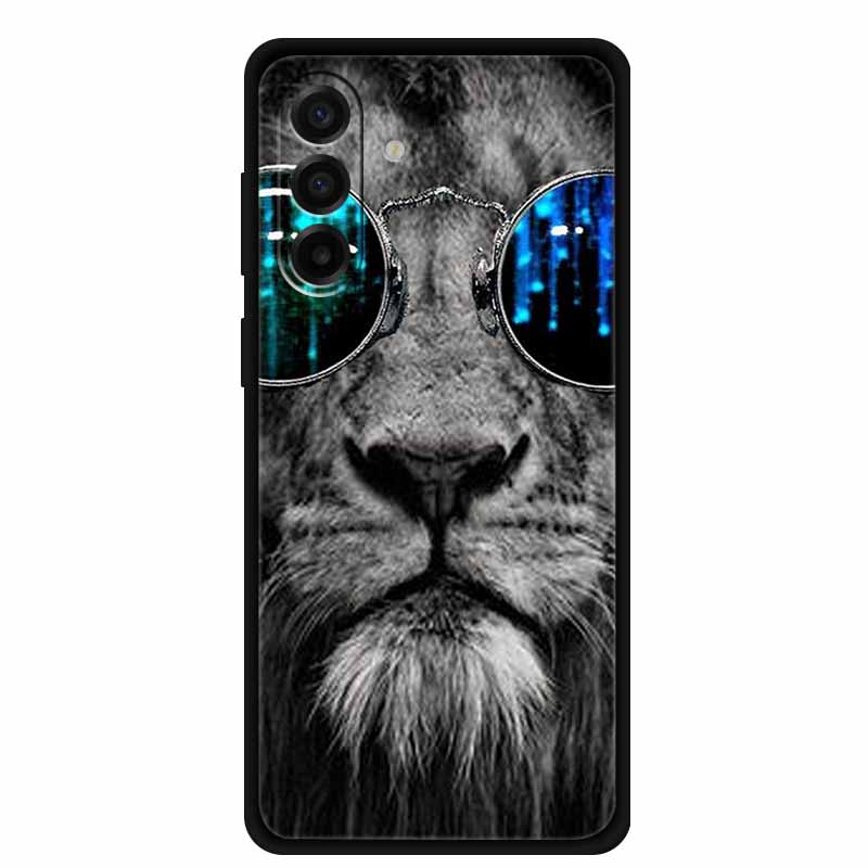 Silicone Soft Phone Case for Samsung Galaxy M17 Cover Lovely Animal Protector Bumper for Samsung M17 M 17 5G Shell Galaxy M17 5G