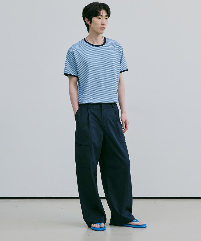 Beleudeunua Mono Cargo Pants (Navy)