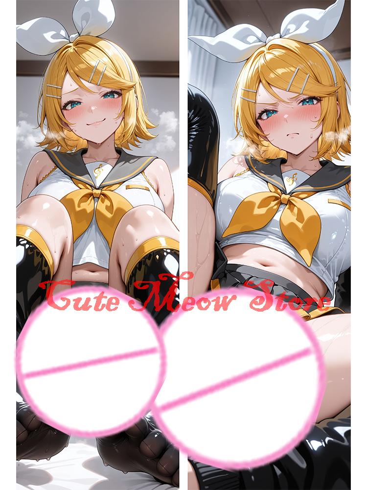 

Dakimakura anime Rin Double-sided Print Life-size body pillows cover Adult pillowcase Customizable 40x120cm