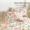 Heme Home Summer Floral Bamboo Fiber Printed Bed Sheet