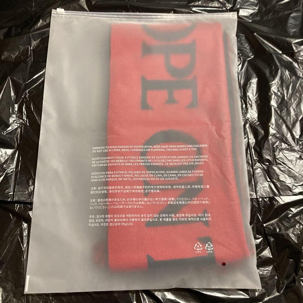 [USED] J-HOPE HOPE ON THE STAGE Slogan Scarf (Red)