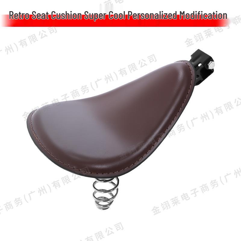 Harley Cruiser Retro Gold Clip Spring Bracket Seat Cushion Bag