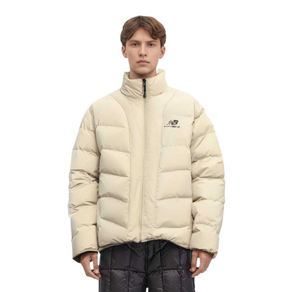 New Balance Down Jackets Men's Stand Collar Moderate Other AMJ23346-INC