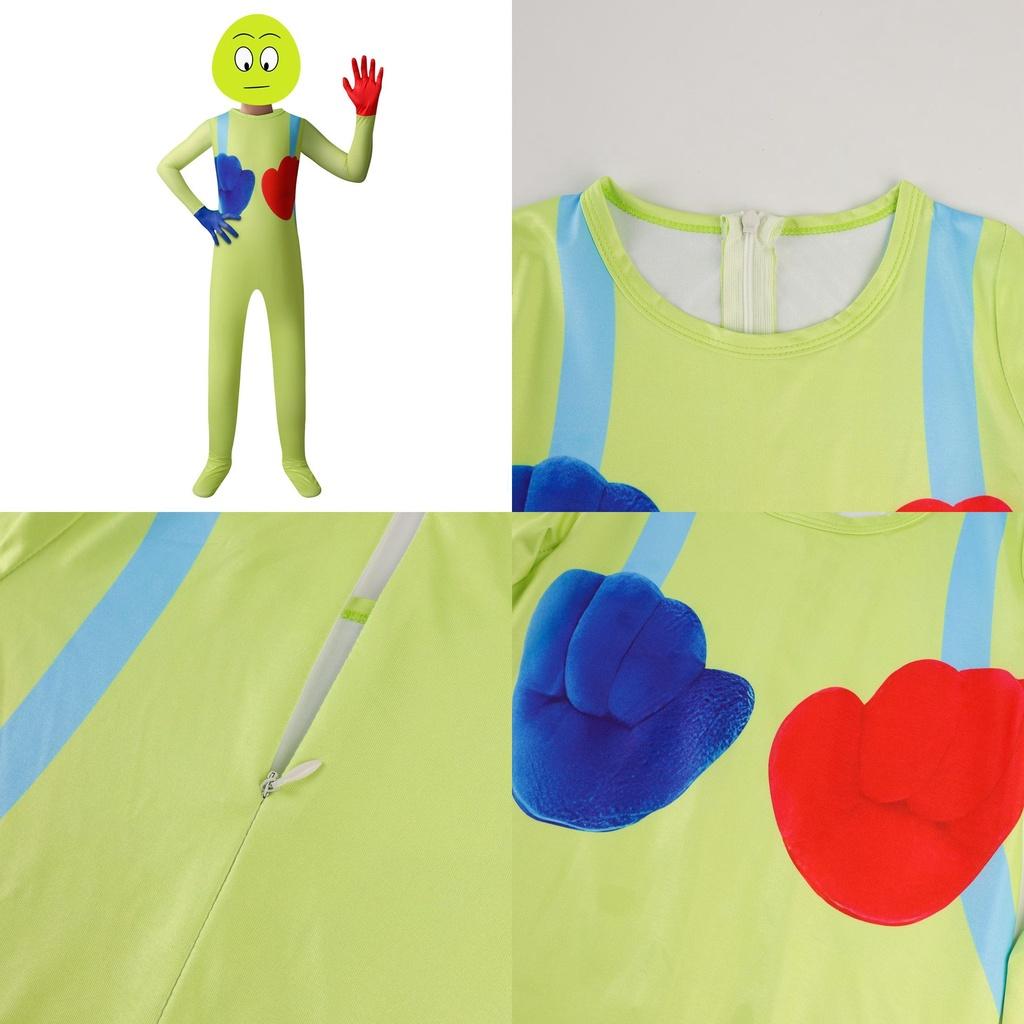 Fun Kids Poppy Playtime Bodysuit Costume For Parties And Cosplay Activities