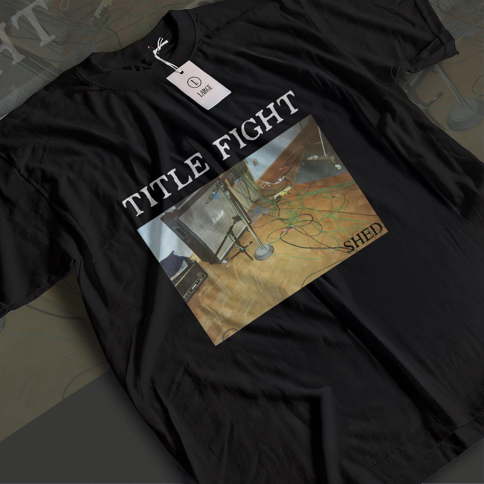 Title Fight Shed Shirt, Hardcore Punk Inspired Tee, Mid-west Emo Shoegaze Merch, Vintage Aesthetic Band T-Shirt, Kingston PA Punk S