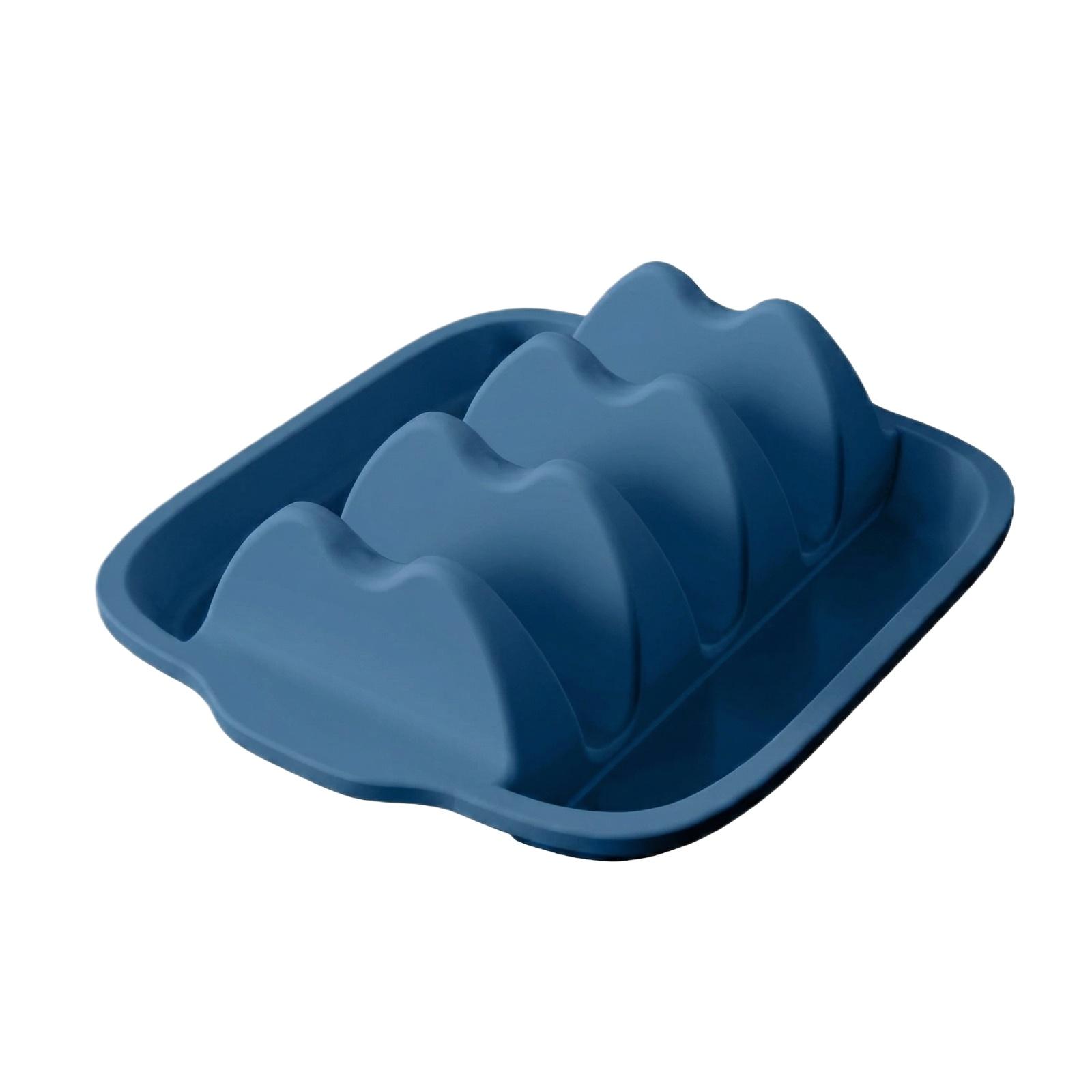 

Plastic Taco Holder Stand for Kitchen Tabletop Organization Holds Up to Four Tacos Durable and Easy to Clean Design One Size