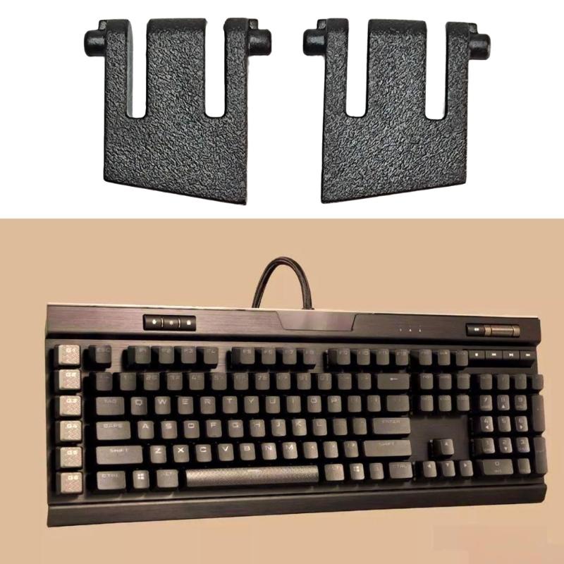 2Pcs(1Pair) Keyboards Bracket Leg Plastic Stand for K95 Gaming Keyboards Leg Stand