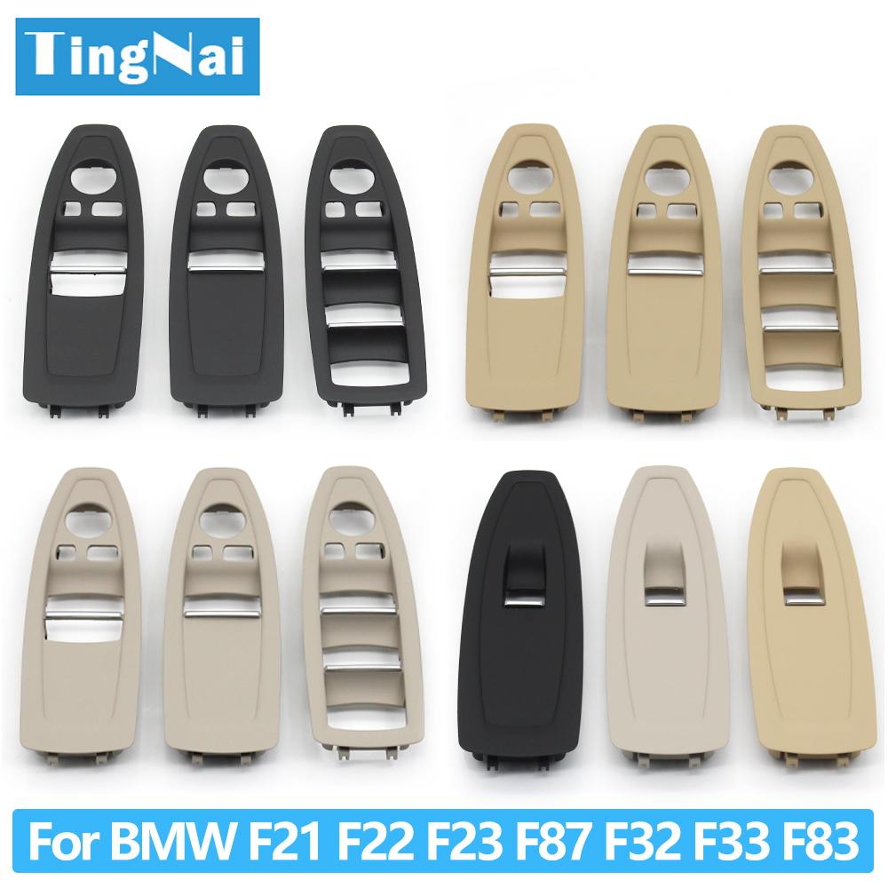 Car Interior Door Window Lift Switch Cover Trim For BMW 1 2 4 Series Convertible Coupe F21 F22 F23 F87 F32 F33 F83 F82 425i 430i
