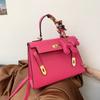 Bolso de mujer nuevo de moda multicolor bolso de mano i bolso bandolera de gran capacidad bolso Kelly