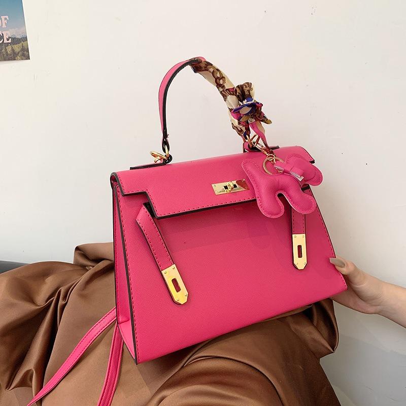 Bolso de mujer nuevo de moda multicolor bolso de mano i bolso bandolera de gran capacidad bolso Kelly