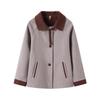 Mom's 2026 Stylish Wool Coat - Spring/Autumn Fashion for Middle-Aged & Elderly Women, Perfect Mother's Day Gift