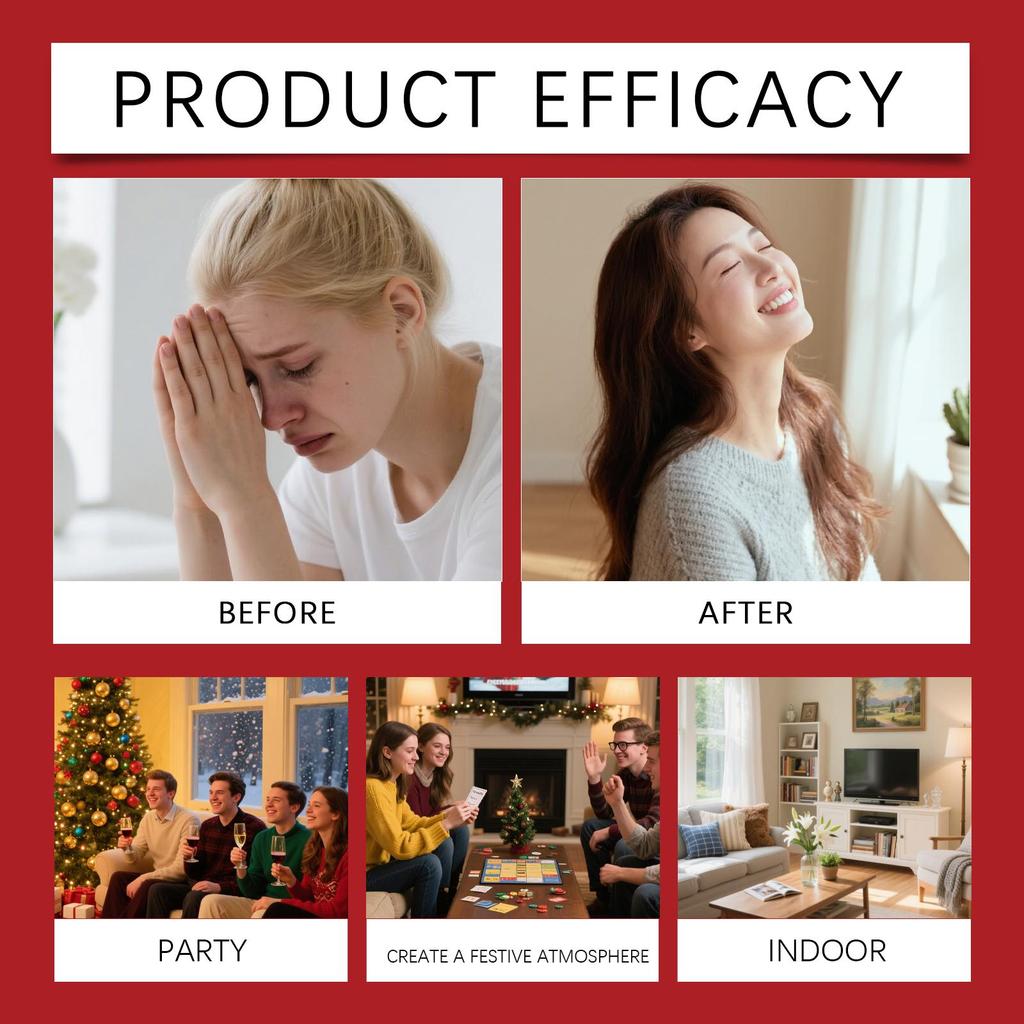 EELHOE Christmas Essential Oil Gift Set Long Lasting Home Fragrance Relaxing Aromatherapy Oil Set