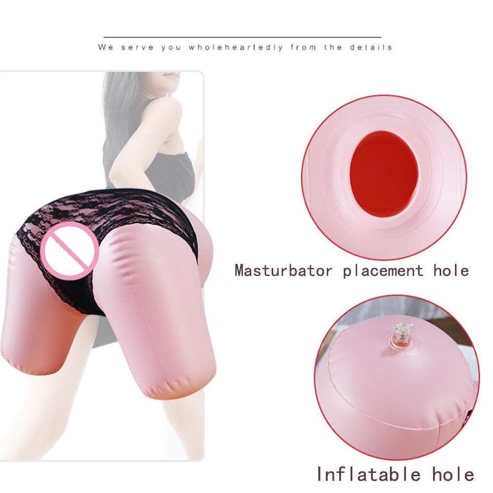Adult Sex Ass Products Portable Inflatable Big Ass Butt Artificial Vaginal Male Masturbation Device Intimate Sex Toys