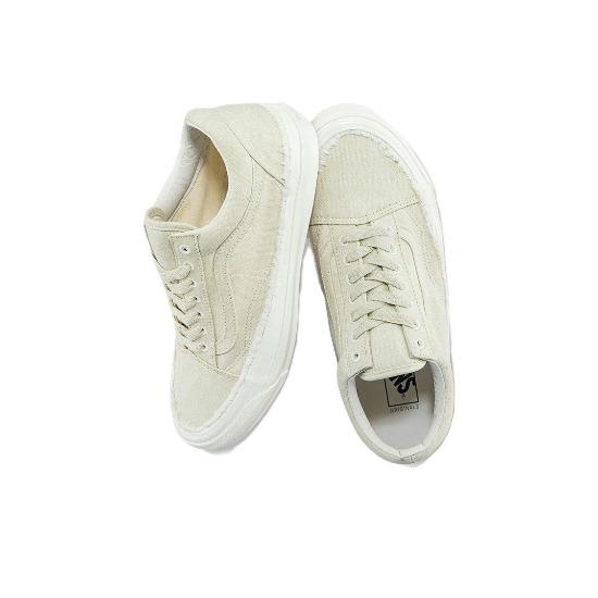 Vans OG Old Skool LX 'Raw Edge - Vintage White' VN0A5FBE0VW Men's Shoes