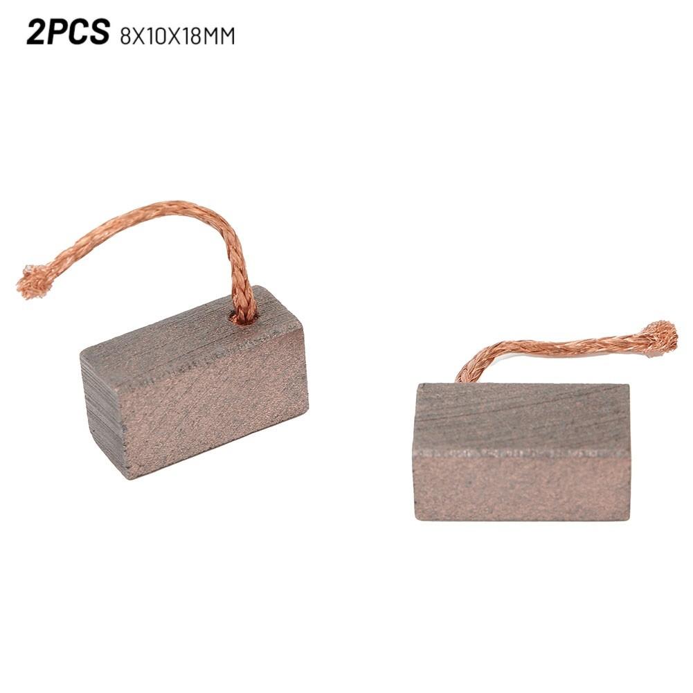 

2pcs Carbon Brush 8x10x18mm Accessories Carbon Brushes