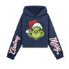 Kids' Casual Fashion Christmas Printed Long Sleeve Hooded Sweatshirt (No Drawstring)