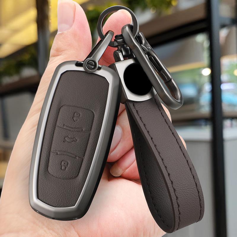 Zinc Alloy Car Key Case Cover Shell For Geely Emgrand X7 Gs Gx3 Gt Gc9 Ec7 Gc715 Ec718 Englon Sc3 Atlas Pro Keyless Remote Fob