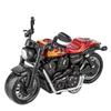 Kids Alloy Motorcycle Model Simulation Motorcycle Pull Back Toy Car Die Cast Mini Vehicles Car Toy Collectible Crafts Model Toys