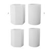 Six-sided Cylinder Decoration Silicone Mould DIY Crafts Candle Mold Cylinder Dried Flowers Ornaments UV Epoxy Resin Mold