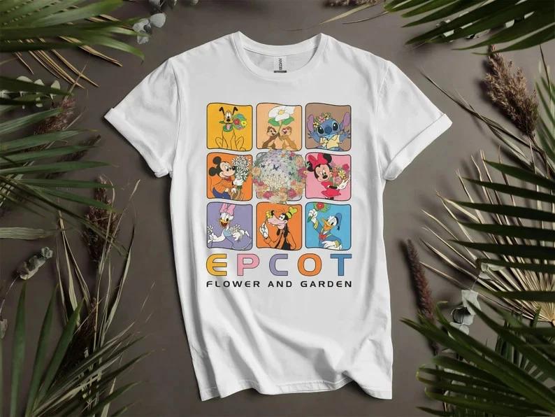 Friends Garden White T Shirt Best Gift For Family S