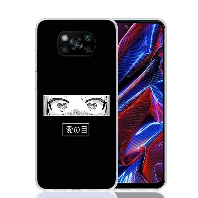 Japanese Aesthetic Text Letter Case Phone Cover for Xiaomi Redmi Note 10 9 9S 8 8T 7 5 Pro Mi 12T 11T 10T 9T 12 11 Lite A3 A2 Tr