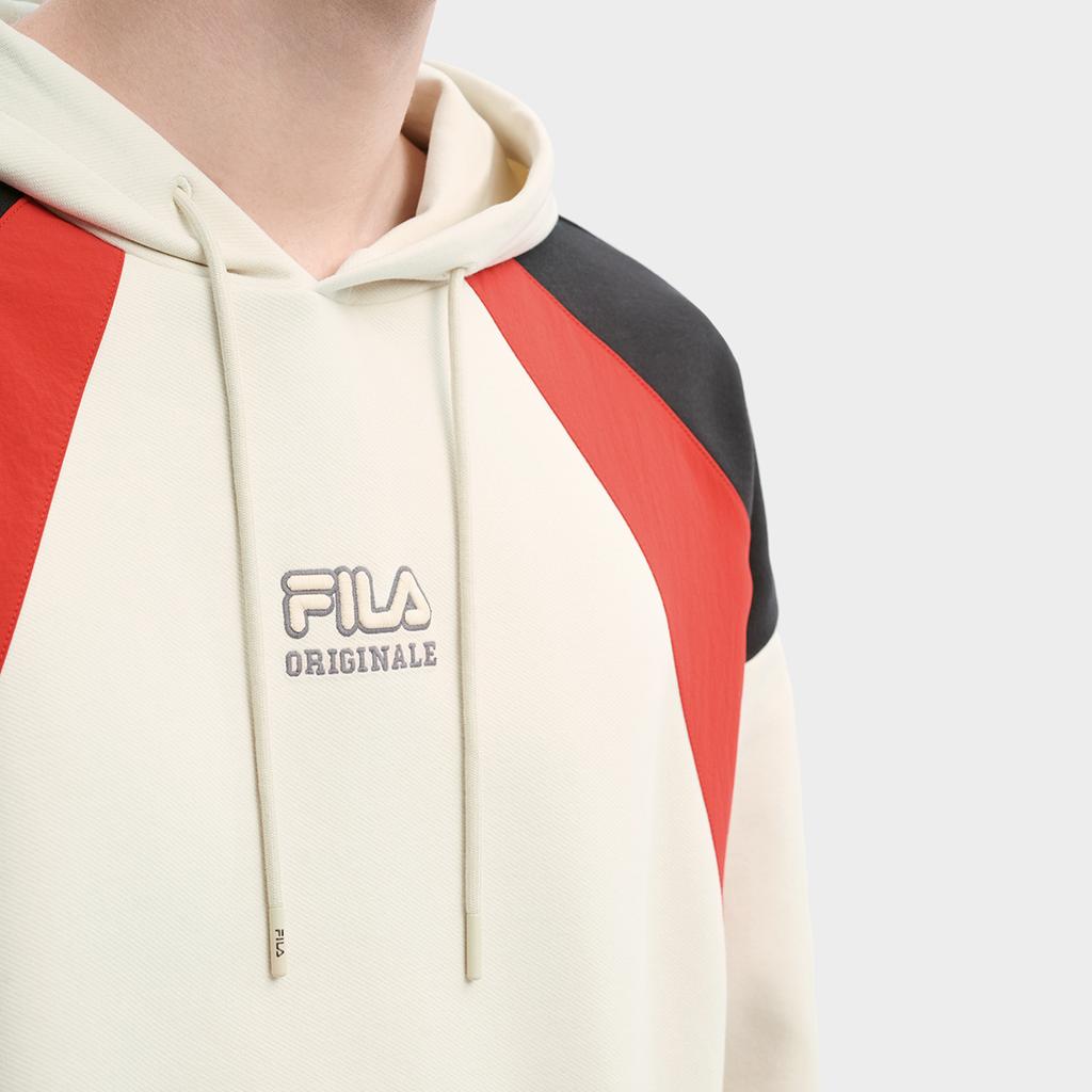 Fila Original Modisches Retro Klassisches Design Bequemes Lässiges Sweatshirt Herren sweatshirt Mandel Khaki F11M619207FBG
